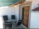 Appartamenti Fran - only 150m from beach: A1(4+2), A2(2+1) Rogoznica - Riviera Sibenik  - Appartamento - A2(2+1): la terrazza