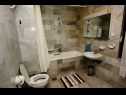 Casa vacanza Villa More - 10m from sea: H(10) Rogoznica - Riviera Sibenik  - Croazia - H(10): il bagno con la toilette