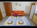 Appartamenti Marija - by the sea: A4(2+2), A5(2+2) Rogoznica - Riviera Sibenik  - Appartamento - A4(2+2): la sala da pranzo