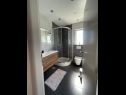 Appartamenti Bilja - 20 M from the sea A1(2), A2(2), A3(2), A4(6) Rogoznica - Riviera Sibenik  - Appartamento - A4(6): il bagno con la toilette