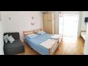 Appartamenti Tonci - by the sea: A2(4), A3(4) Rogoznica - Riviera Sibenik  - Appartamento - A3(4): la camera da letto