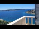 Casa vacanza Mary - with pool: H(8) Rogoznica - Riviera Sibenik  - Croazia - H(8): lo sguardo sul mare