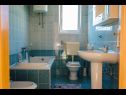 Casa vacanza Mary - with pool: H(8) Rogoznica - Riviera Sibenik  - Croazia - H(8): il bagno con la toilette