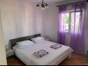 Appartamenti Josip - with parking: A1(4), A2(4+1) Rogoznica - Riviera Sibenik  - Appartamento - A1(4): la camera da letto