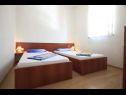 Appartamenti Deep Blue A1 PR(6+1), A2 KAT(6+1), A3(4+1) Srima - Riviera Sibenik  - Appartamento - A2 KAT(6+1): la camera da letto