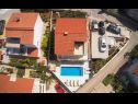Casa vacanza Mirka - with heated pool: H(8+2) Baia Stivasnica (Razanj) - Riviera Sibenik  - Croazia - la piscina (casa e dintorni)