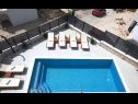 Casa vacanza Mirka - with heated pool: H(8+2) Baia Stivasnica (Razanj) - Riviera Sibenik  - Croazia - la piscina