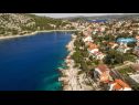 Casa vacanza Mirka - with heated pool: H(8+2) Baia Stivasnica (Razanj) - Riviera Sibenik  - Croazia - il dettaglio (casa e dintorni)
