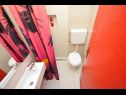 Appartamenti Goga - with free parking A1(2+2), A2(2+1), A3(2+2), A4(2+1) Vodice - Riviera Sibenik  - Appartamento - A2(2+1): il bagno con la toilette