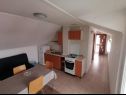Appartamenti Budi - near sandy beach A1(4), A2(4), A3(4) Vodice - Riviera Sibenik  - Appartamento - A3(4): la cucina con la sala da pranzo
