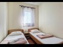 Appartamenti Lasan - 150 m from sea: A1(4), A2(4) Vodice - Riviera Sibenik  - Appartamento - A2(4): la camera da letto