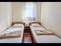 Appartamenti Lasan - 150 m from sea: A1(4), A2(4) Vodice - Riviera Sibenik  - Appartamento - A2(4): la camera da letto