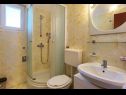 Appartamenti Lasan - 150 m from sea: A1(4), A2(4) Vodice - Riviera Sibenik  - Appartamento - A1(4): il bagno con la toilette