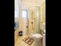 Appartamenti Lasan - 150 m from sea: A1(4), A2(4) Vodice - Riviera Sibenik  - Appartamento - A1(4): il bagno con la toilette