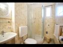 Appartamenti Lasan - 150 m from sea: A1(4), A2(4) Vodice - Riviera Sibenik  - Appartamento - A2(4): il bagno con la toilette