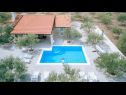 Casa vacanza Ivy - with outdoor swimming pool: H(4+2) Vodice - Riviera Sibenik  - Croazia - la piscina