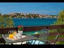 Casa vacanza Lucmar - swimming pool and sea view H(8+2) Zatoglav - Riviera Sibenik  - Croazia - lo sguardo sul mare (casa e dintorni)