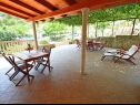 Casa vacanza Brane - relaxing in nature: H(9) Zaton (Sibenik) - Riviera Sibenik  - Croazia - la terrazza