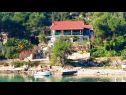 Appartamenti Primo - sea view: A1(2+1), A2(4), A3(4), A4(3+1) Baia Banje (Rogac) - Isola di Solta  - Croazia - la casa