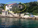 Appartamenti Nikola - in front of the sea: A1(4) Baia Donja Krusica (Donje selo) - Isola di Solta  - Croazia - la casa