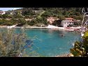 Appartamenti Nikola - in front of the sea: A1(4) Baia Donja Krusica (Donje selo) - Isola di Solta  - Croazia - lo sguardo sul mare