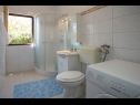 Appartamenti Ana - quiet and peaceful: A1(4+1), A2(4+1) Maslinica - Isola di Solta  - Appartamento - A1(4+1): il bagno con la toilette