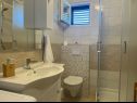 Appartamenti Željko - affordable and with sea view A1(5) Maslinica - Isola di Solta  - Appartamento - A1(5): il bagno con la toilette