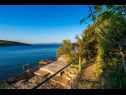 Casa vacanza More - with large terrace : H(4) Necujam - Isola di Solta  - Croazia - la spiaggia