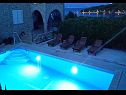 Appartamenti Lucija  - apartment with Pool: A1(4) Rogac - Isola di Solta  - la piscina