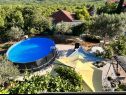 Casa vacanza Edi - with pool: H(4) Dugopolje - Riviera Split  - Croazia - la piscina