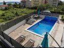 Appartamenti Zdene - private pool: A1(6+2), A2(6) Kastel Luksic - Riviera Split  - Appartamento - A2(6): la piscina