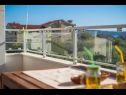 Appartamenti Ines - cosy with free parking: A1(4) Kastel Stari - Riviera Split  - lo sguardo dal balcone