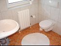 Appartamenti e camere Anka - with open jacuzzi: SA4(2), SA2(2), R1(2), R3(2), R5(2) Podstrana - Riviera Split  - Studio appartamento - SA2(2): il bagno con la toilette