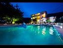Appartamenti Mariska - with swimming pool: A1(6+2), A2(6+2) Podstrana - Riviera Split  - la piscina