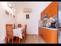 Appartamenti Branka - 50 m from beach: A1(2+2) Podstrana - Riviera Split  - Appartamento - A1(2+2): la cucina con la sala da pranzo