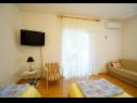 Appartamenti Marija - 120 m from the beach : A1(4+1), SA3(2) Podstrana - Riviera Split  - Appartamento - A1(4+1): la camera da letto