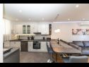 Appartamenti Silva - central & modern: A(4) Split - Riviera Split  - Appartamento - A(4): la cucina con la sala da pranzo