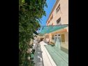 Appartamenti Edvard - garden terrace : SA1- zeleni (2), SA2- plavi (2) Split - Riviera Split  - Studio appartamento - SA1- zeleni (2): la terrazza ortense