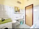 Casa vacanza Jasna - big garden: H(4+2) Srijane - Riviera Split  - Croazia - H(4+2): il bagno con la toilette