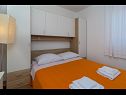 Casa vacanza Slobodna - 20 from beach; H(4) Baia Ljubljeva (Vinisce) - Riviera Trogir  - Croazia - H(4): la camera da letto