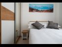 Appartamenti Lux 1 - heated pool: A1(4), A4(4) Marina - Riviera Trogir  - Appartamento - A1(4): la camera da letto