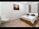 Appartamenti Lux 1 - heated pool: A1(4), A4(4) Marina - Riviera Trogir  - Appartamento - A4(4): la camera da letto