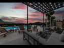 Casa vacanza Pax - with pool: H(4+2) Marina - Riviera Trogir  - Croazia - lo sguardo
