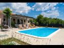 Casa vacanza Pax - with pool: H(4+2) Marina - Riviera Trogir  - Croazia - la piscina
