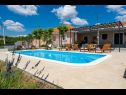 Casa vacanza Pax - with pool: H(4+2) Marina - Riviera Trogir  - Croazia - la casa