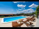 Casa vacanza Pax - with pool: H(4+2) Marina - Riviera Trogir  - Croazia - la piscina