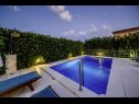 Casa vacanza Rafaeli - with pool: H(8) Marina - Riviera Trogir  - Croazia - la piscina
