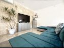 Appartamenti Mia - with pool: A1(4) Marina - Riviera Trogir  - Appartamento - A1(4): il soggiorno