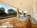 Appartamenti Mia - with pool: A1(4) Marina - Riviera Trogir  - la terrazza