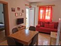 Appartamenti Katy - 150m from the clear sea: A1(2+2) Seget Vranjica - Riviera Trogir  - Appartamento - A1(2+2): il soggiorno